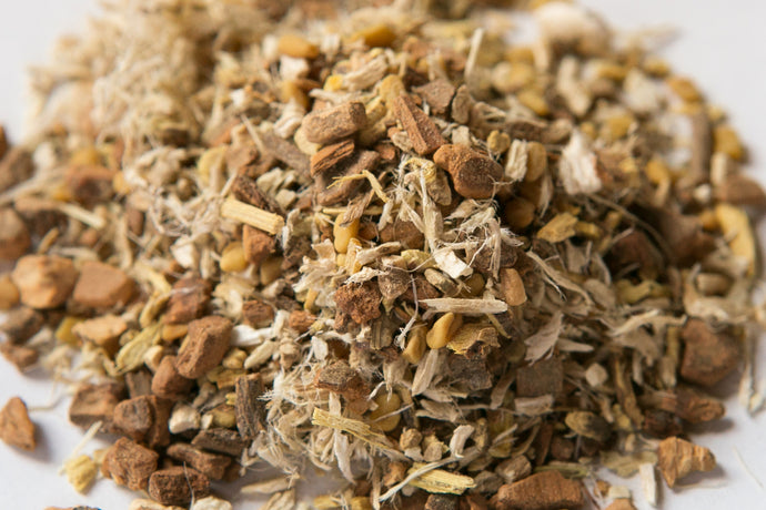 Blood Sugar regulation Tea with Cinnamon, Marshmallow Root, Dandelion root, Licorice 