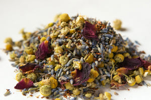 Lavender, Chamomile, and Lemon Rooibos Herbal Tea