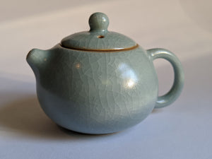 Ru Yao Celadon "Miniature Qin Quan" Teapot