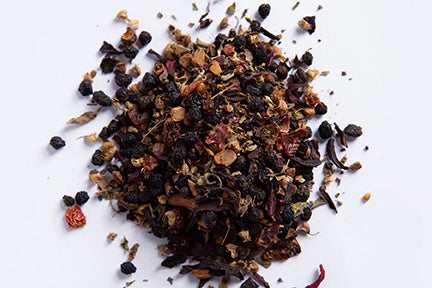 Elderberry and Holy Basil Herbal Tea